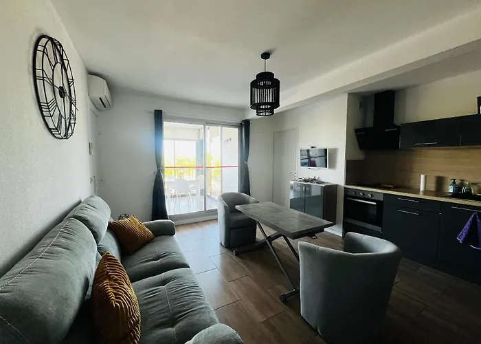 Apartamento T3 à Argelès-sur-mer Avec Parking Et Climatisation - Fr-1-309-422