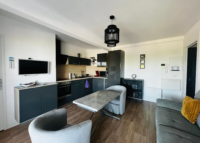 T3 à Argelès-sur-mer Avec Parking Et Climatisation - Fr-1-309-422 Apartamento